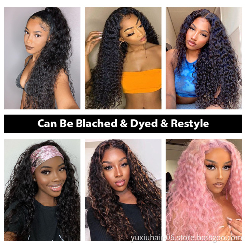 Wholesale Peruvian Cuticle Aligned Remy Hair 9-10a Grade Hair Vendor Water Wave Bundles Unprocessed Human Hair Extension